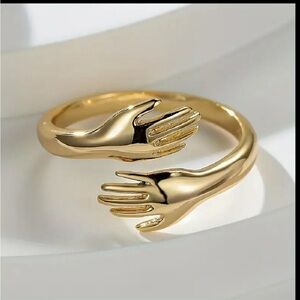 18k Gold Plated Embrace Ring